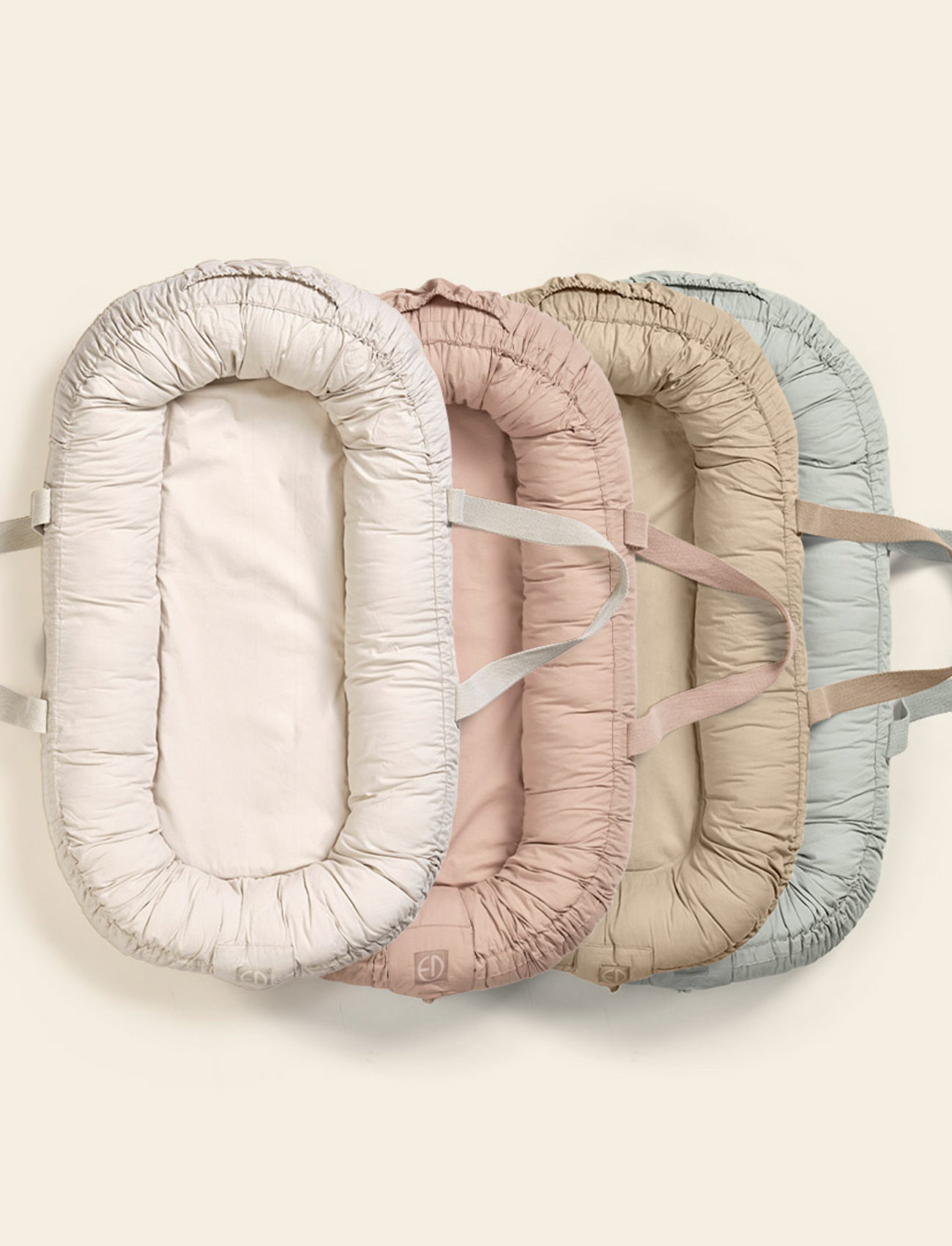 Elodie Details Baby Nest Mineral Green, 87X48X16 cm, Sleep, Grün - Babynests, Kinder