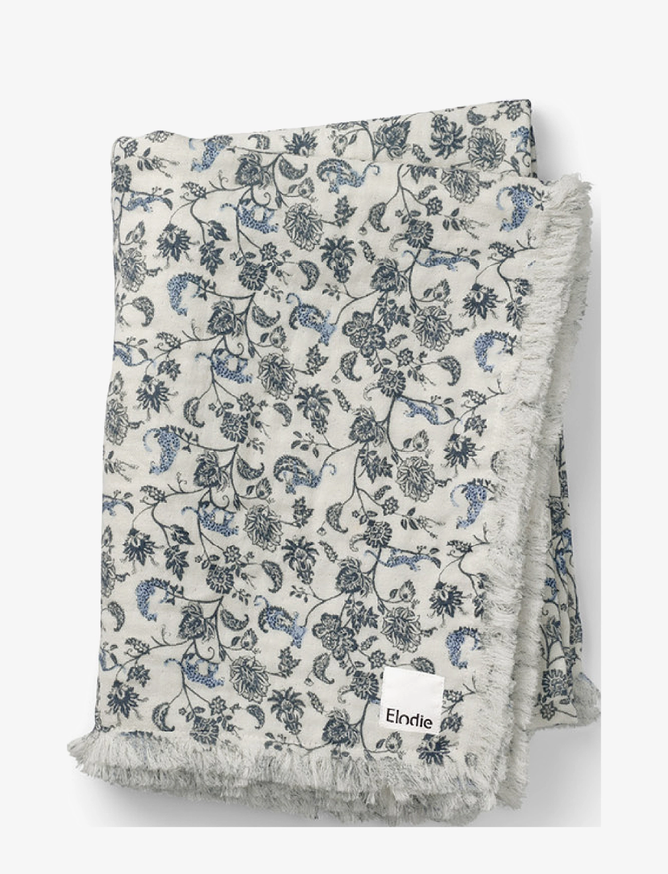Elodie Details Soft Cotton Blanket - Garden Leo Toile - App deal - GARDEN LEO TOILE / blue
