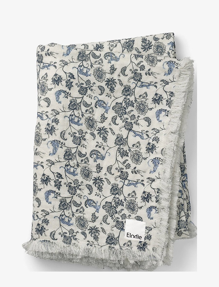 Elodie Details - Soft Cotton Blanket - Garden Leo Toile - babyfiltar - garden leo toile - 1