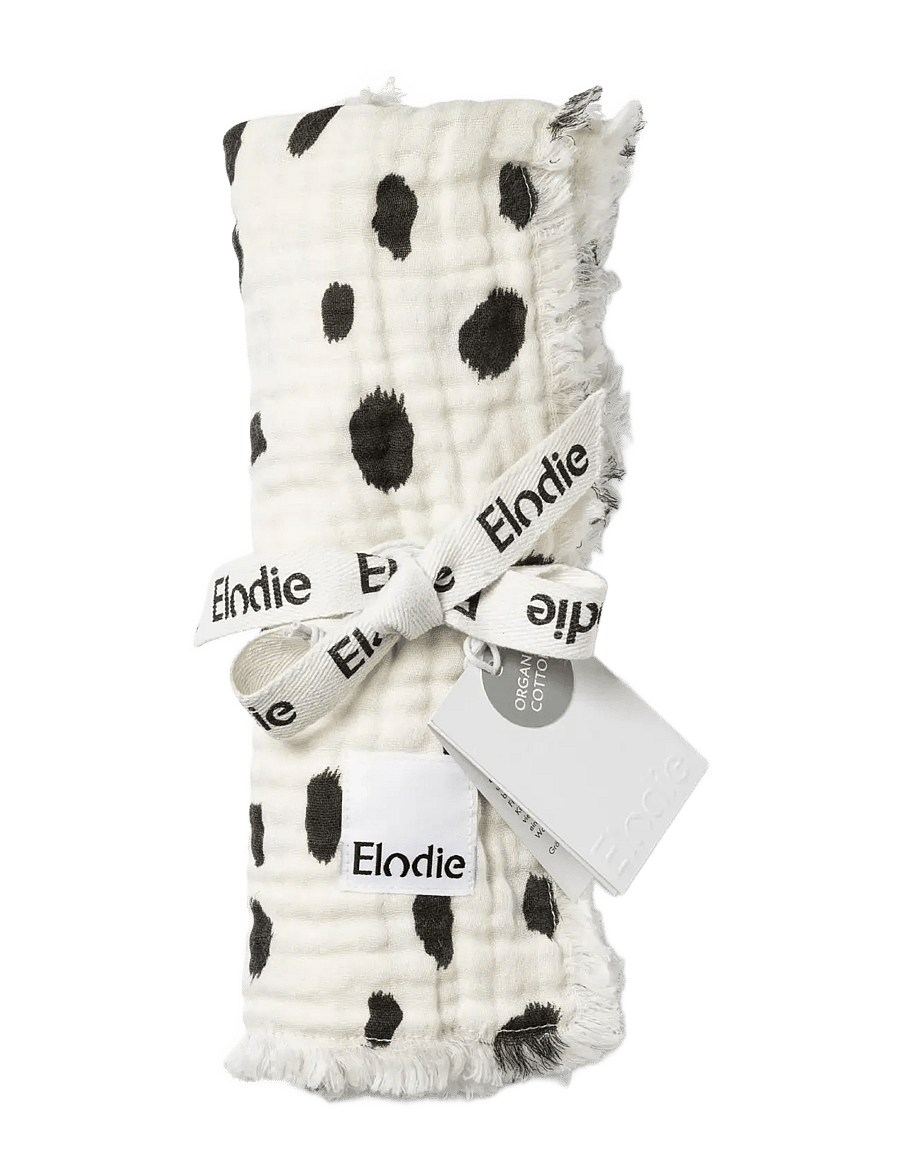 Elodie Details - Soft Cotton Blanket Dalmatian Dots Grande - musselintæpper - dalmation dots grande - 1