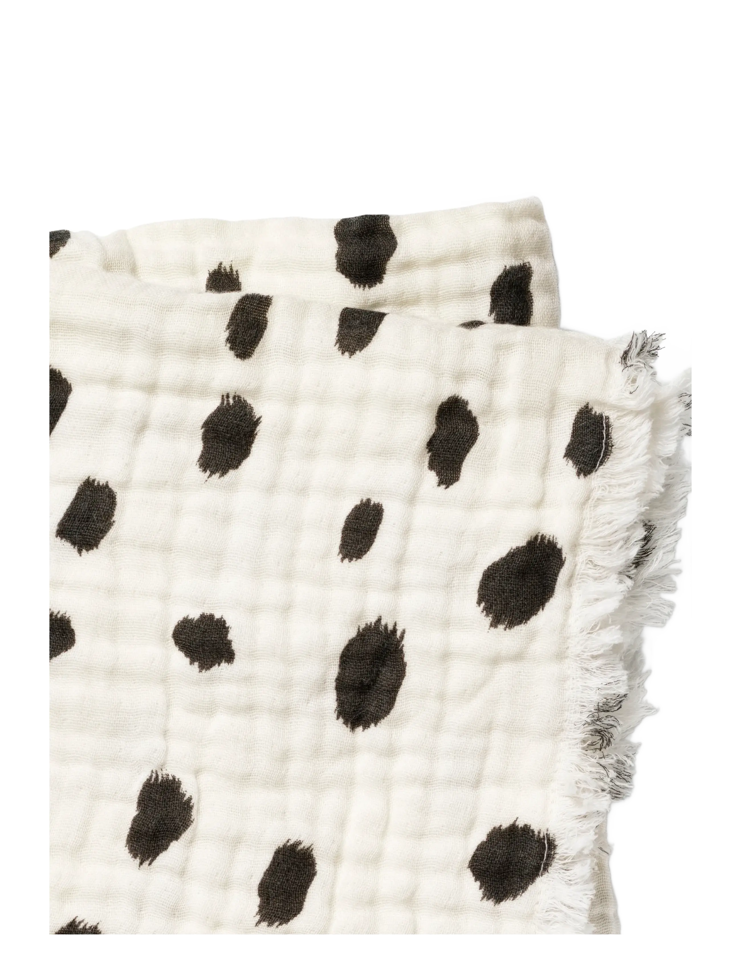 Elodie Details - Soft Cotton Blanket Dalmatian Dots Grande - musselintæpper - dalmation dots grande - 3
