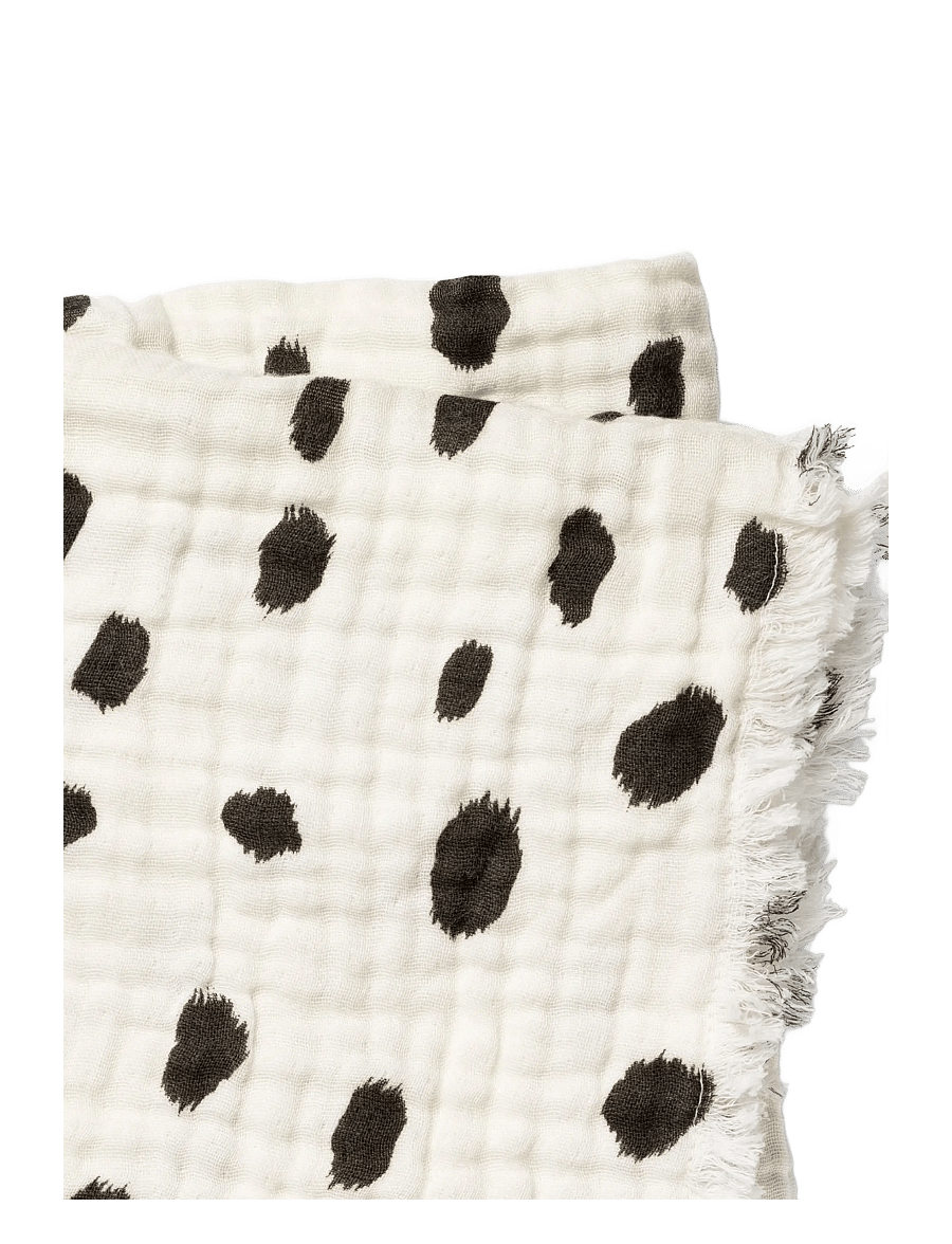 Elodie Details - Soft Cotton Blanket Dalmatian Dots Grande - musselintæpper - dalmation dots grande - 3