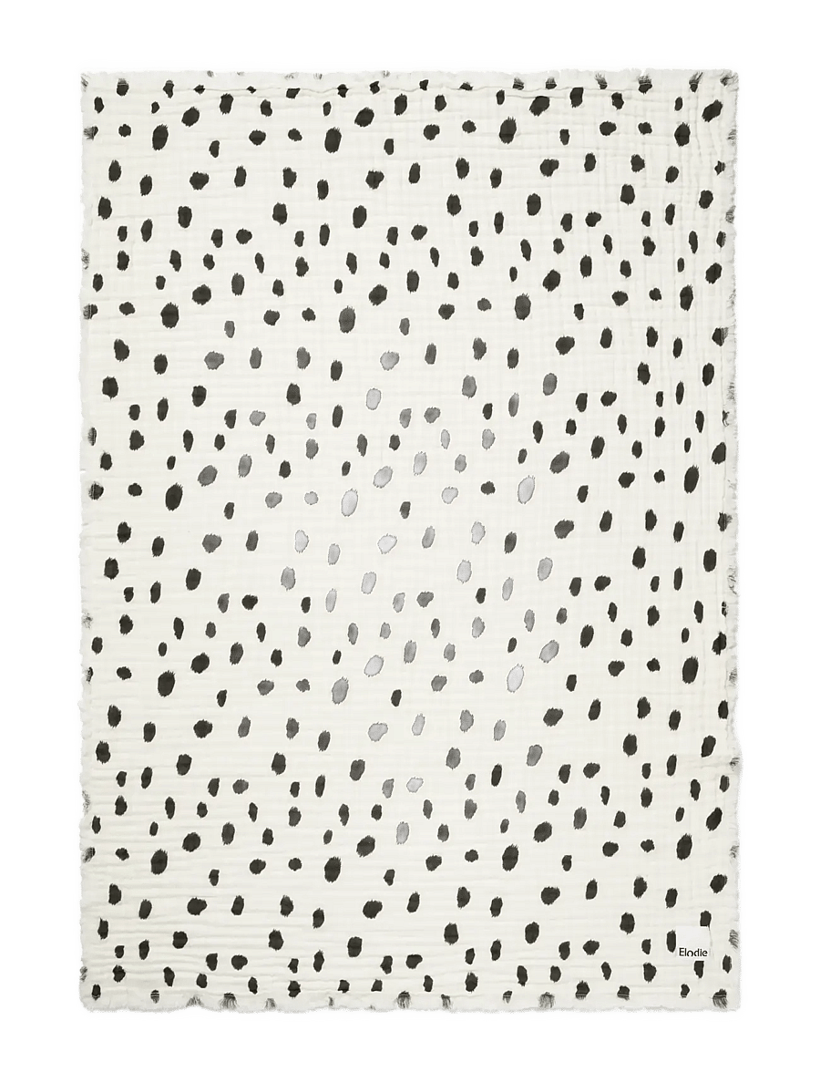Elodie Details - Soft Cotton Blanket Dalmatian Dots Grande - musselintæpper - dalmation dots grande - 4
