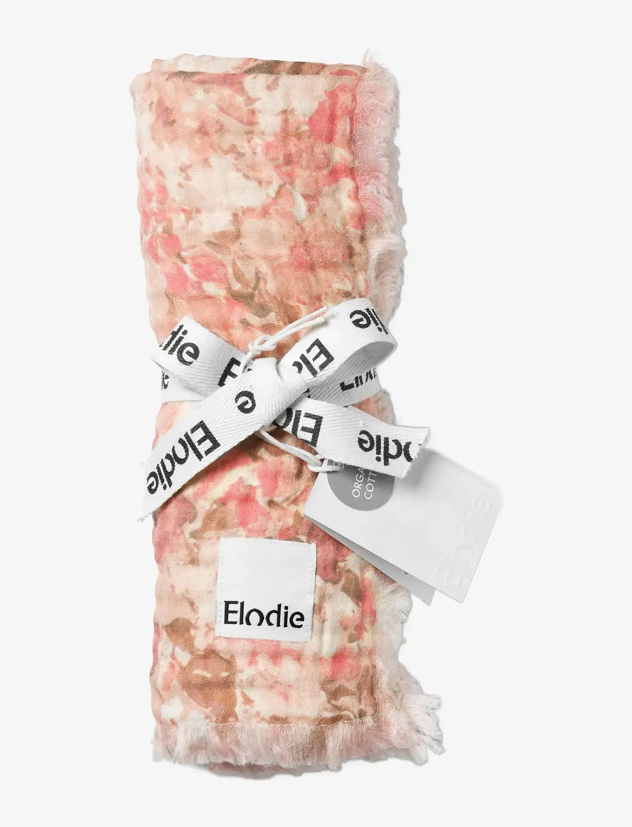 Elodie Details - Soft Cotton Blanket River Rose - mulldecken - river rose - 0