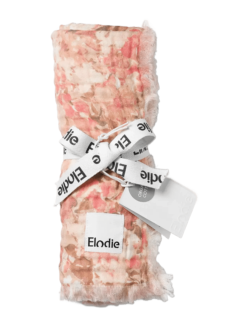 Elodie Details - Soft Cotton Blanket River Rose - mulldecken - river rose - 0