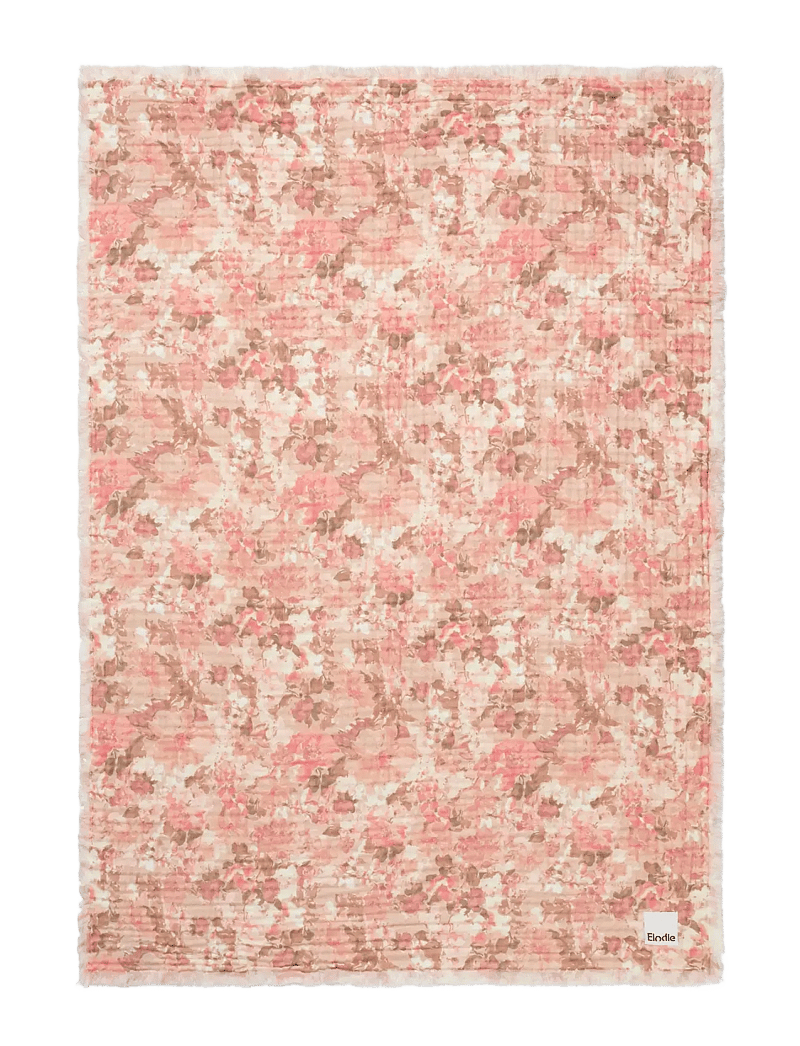 Elodie Details - Soft Cotton Blanket River Rose - mulldecken - river rose - 3
