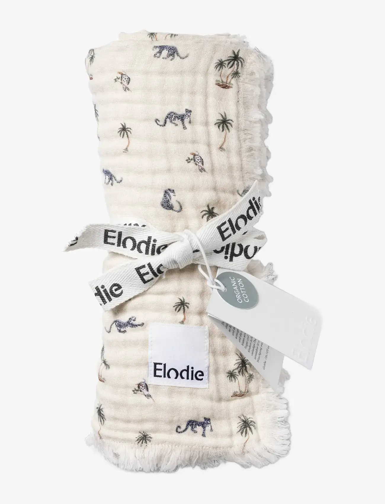 Elodie Details - Soft Cotton Blanket Garden Leo's Resort - beebitekid - garden leo´s resort - 1