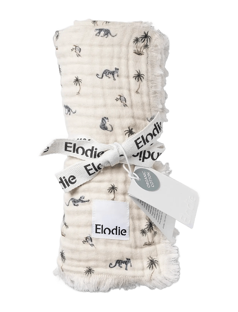 Elodie Details - Soft Cotton Blanket Garden Leo's Resort - beebitekid - garden leo´s resort - 1