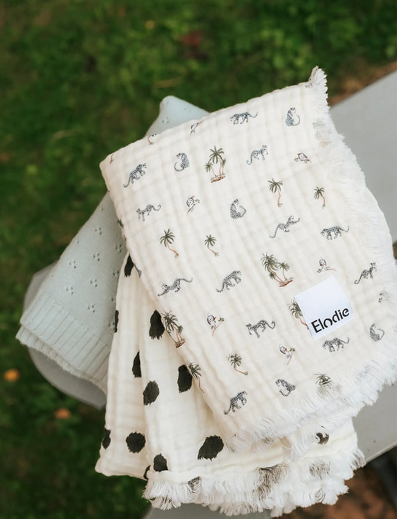 Elodie Details - Soft Cotton Blanket Garden Leo's Resort - beebitekid - garden leo´s resort - 5
