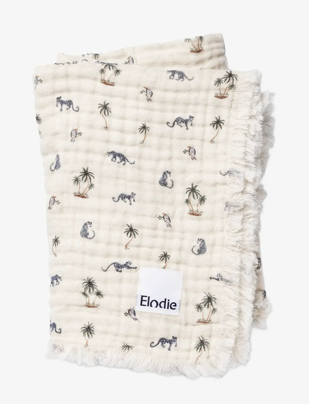 Elodie Details - Soft Cotton Blanket Garden Leo's Resort - beebitekid - garden leo´s resort - 3