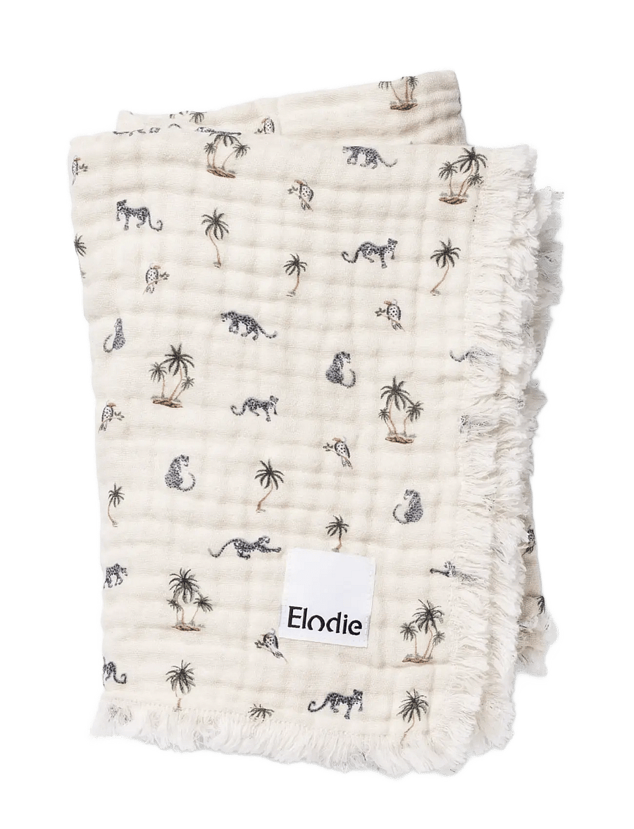 Elodie Details - Soft Cotton Blanket Garden Leo's Resort - babydecken - garden leo´s resort - 3