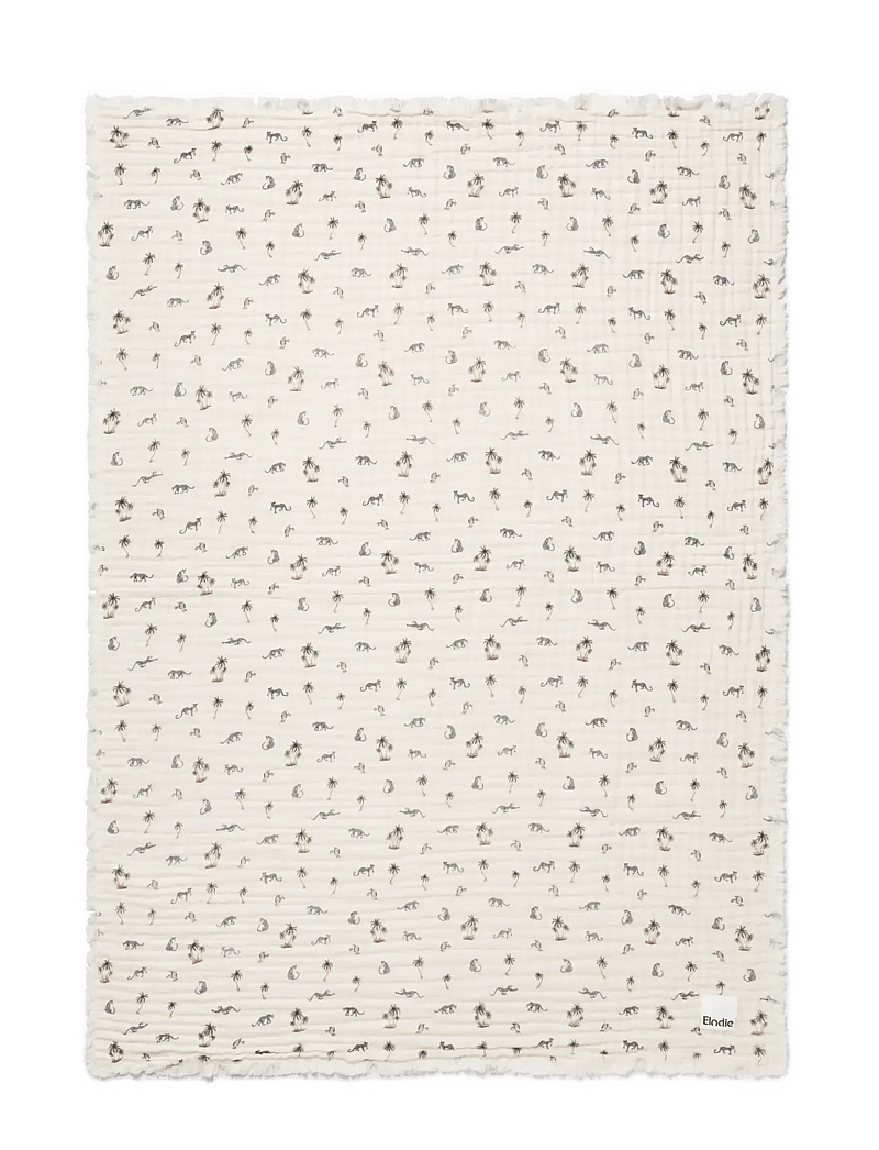 Elodie Details - Soft Cotton Blanket Garden Leo's Resort - beebitekid - garden leo´s resort - 4