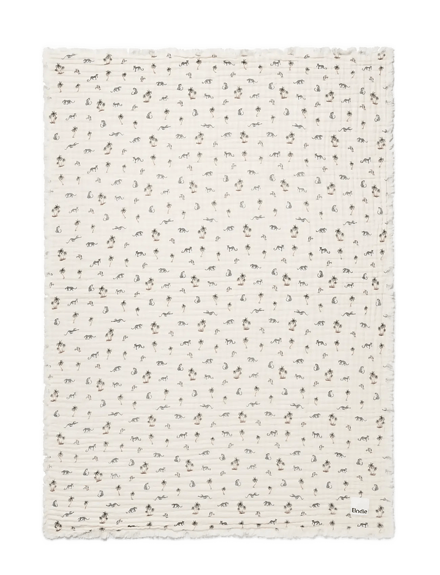 Elodie Details - Soft Cotton Blanket Garden Leo's Resort - babydecken - garden leo´s resort - 4