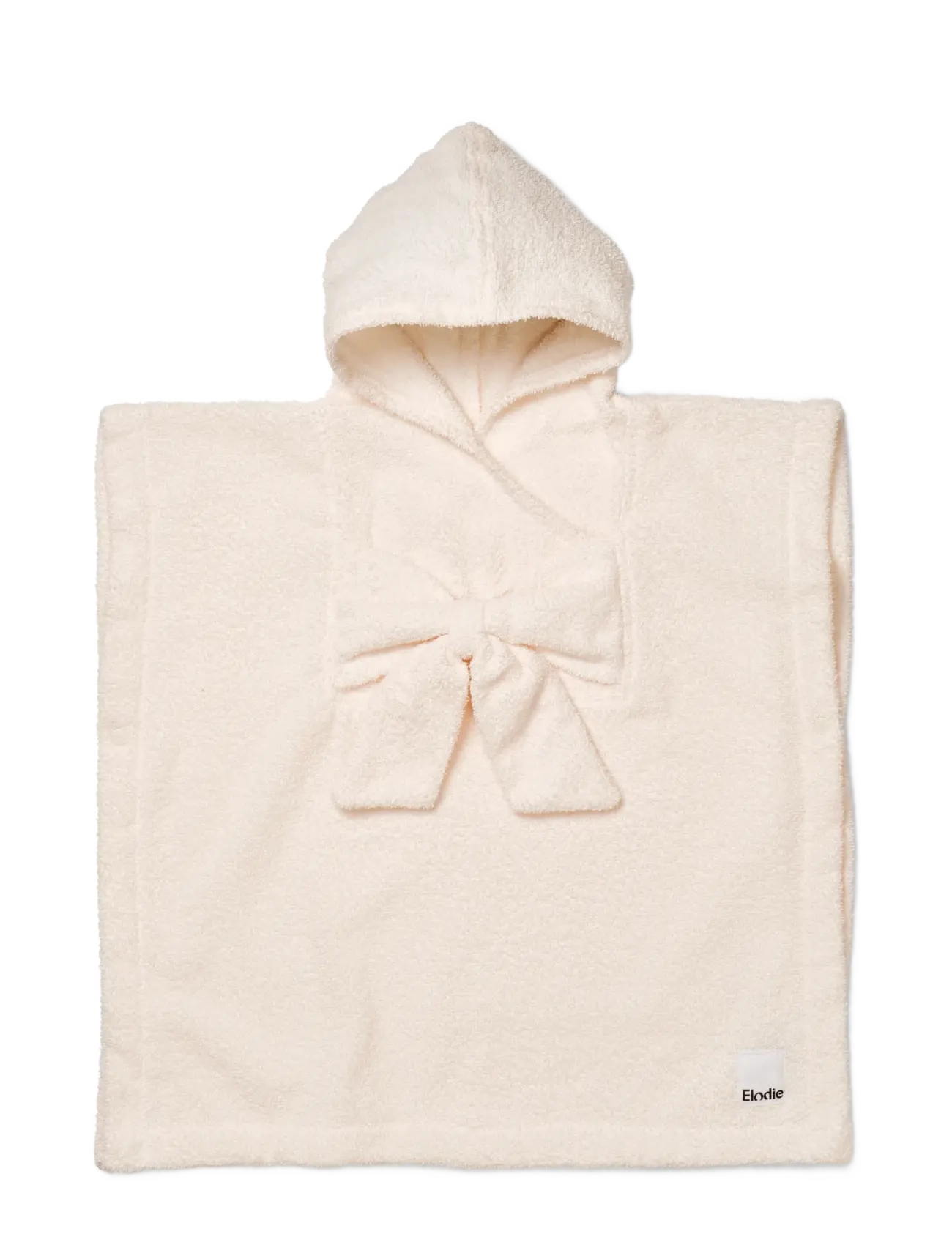 Elodie Details Bath Poncho Creamy White, One Size, Time, Creme - Poncho, Kinder