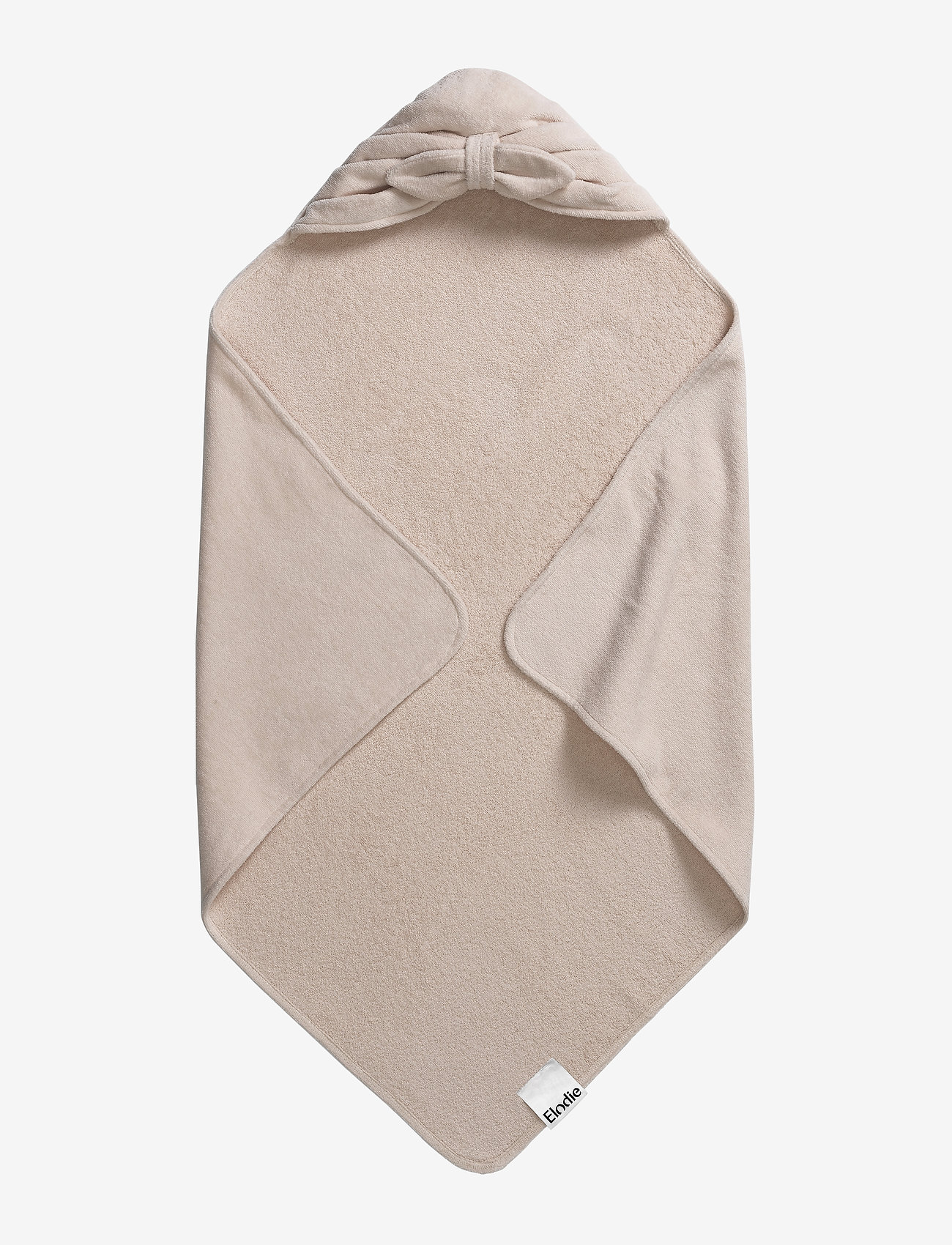 Elodie Details - Hooded Towel - Powder Pink - dvieļi - lt pink - 0