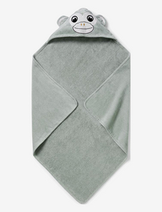Hooded Towel - Pebble Green, Elodie Details
