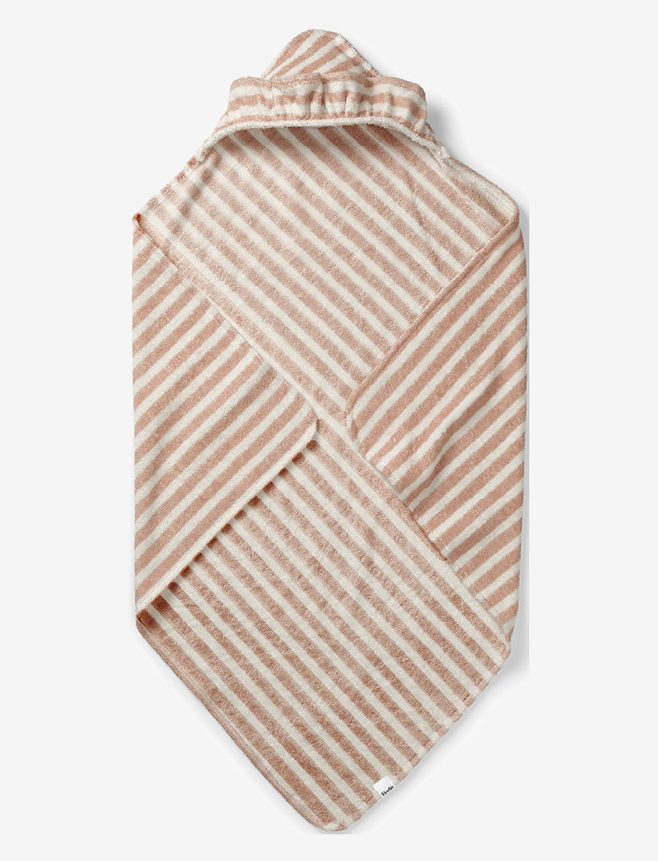 Elodie Details - Hooded Towel - Candy Stripes - håndklæder - candy stripes - 1