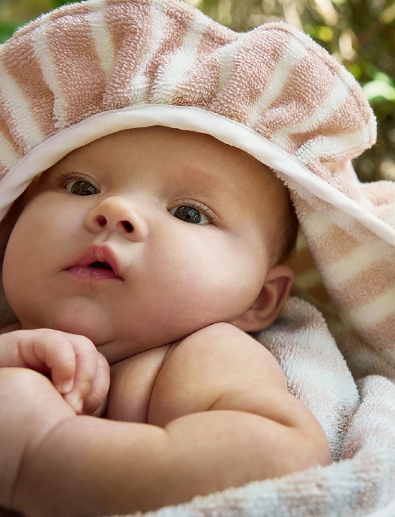 Elodie Details - Hooded Towel - Candy Stripes - handtücher - candy stripes - 0