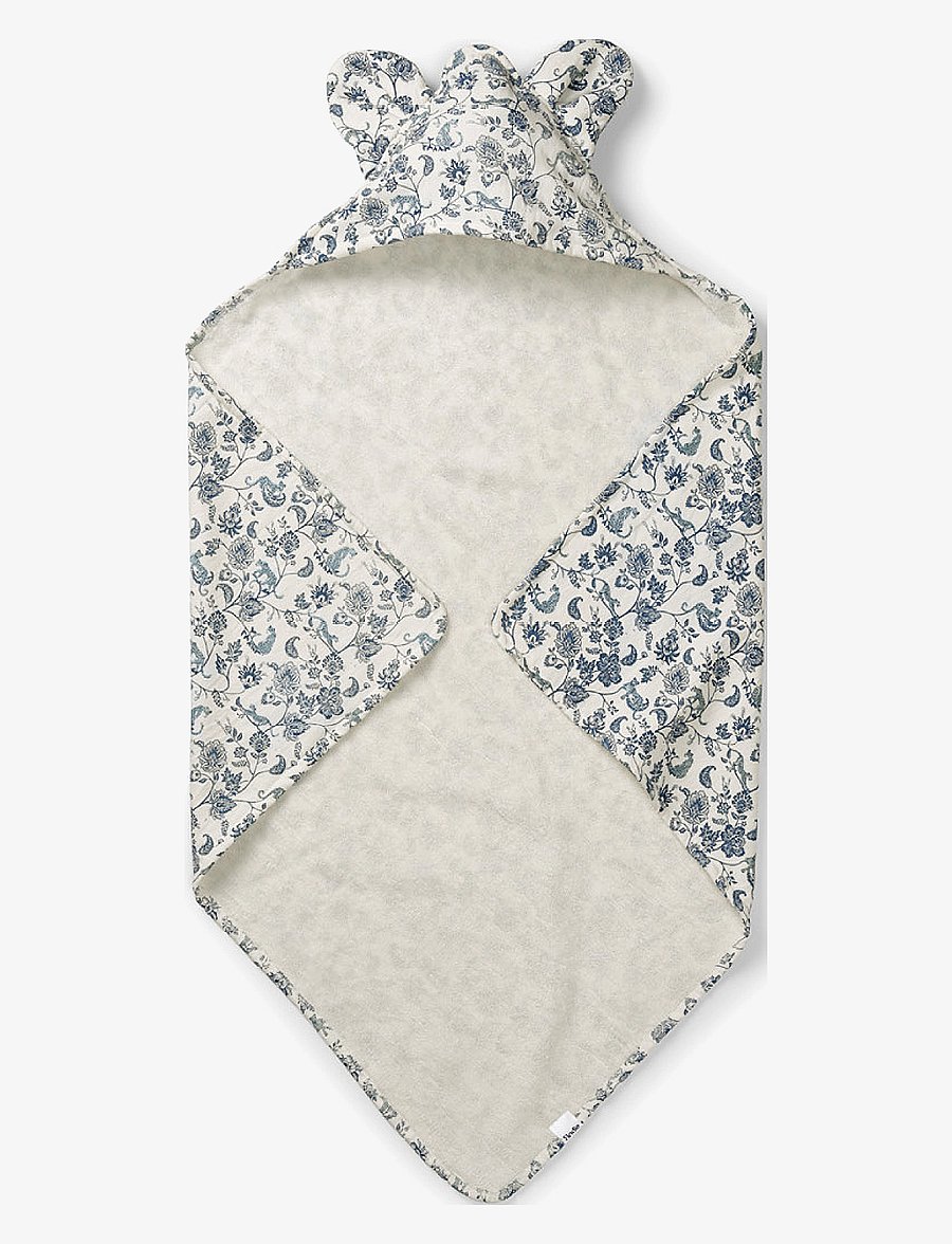 Elodie Details - Hooded Towel - Garden Leo Toile - garden leo toile - 1