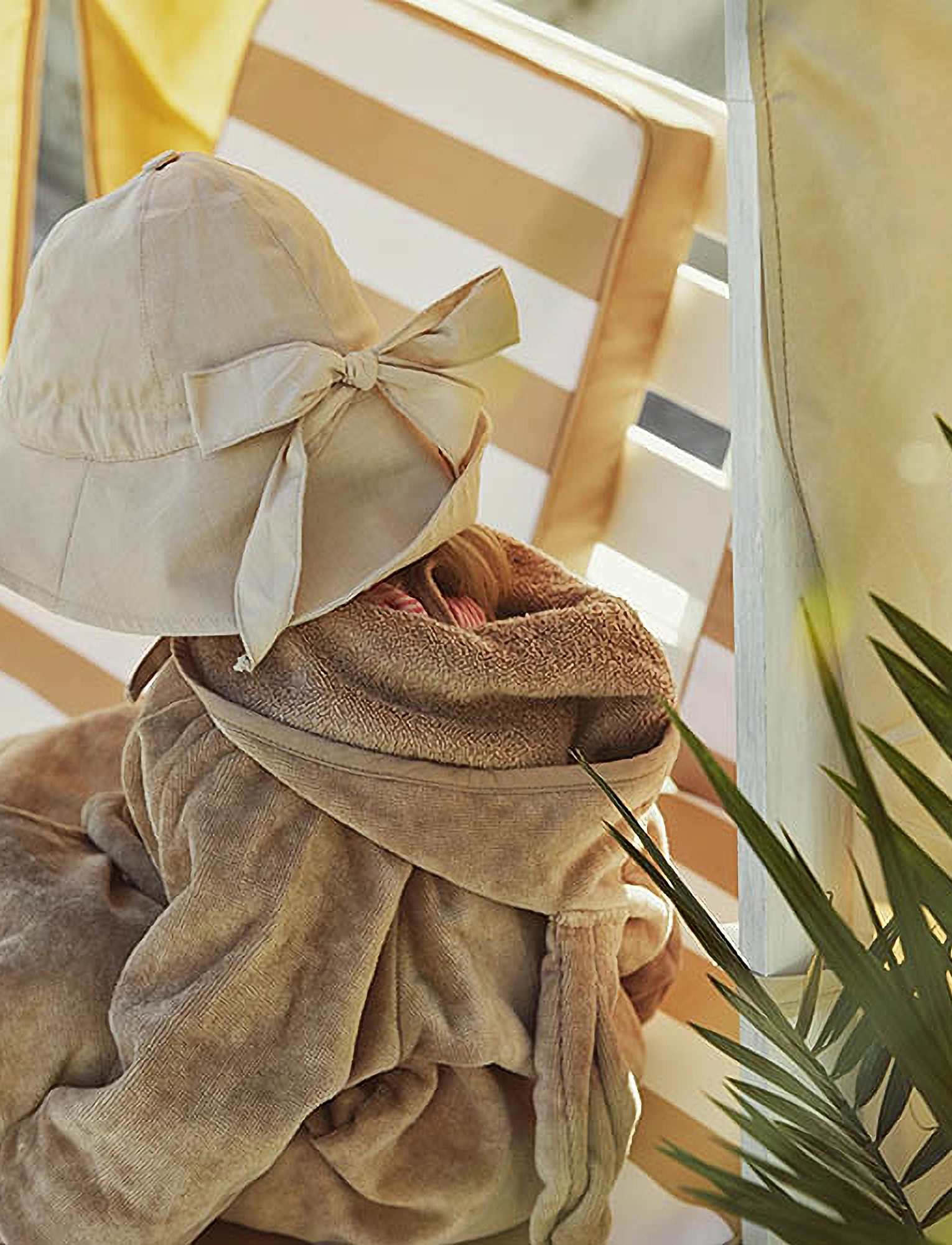 Elodie Details Bathrobe Blushing Pink, 1-3Y, Night & Underwear, Rosa - Bathrobes, Kinder