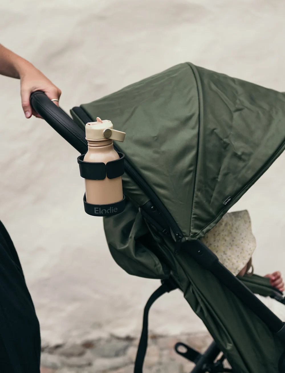 Elodie Details - Mondo Cup Holder- Black - kinderwagen-accessoires - black - 0