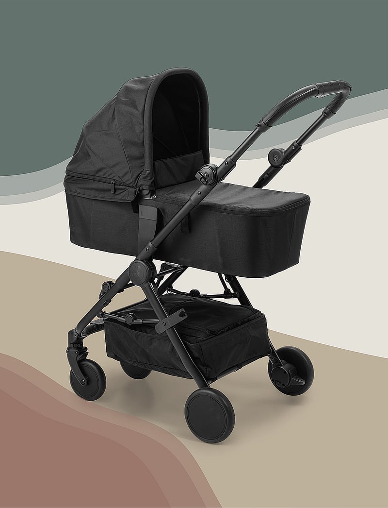 Elodie Details - MONDO Carry Cot - Black - kinderwagen-accessoires - black - 0