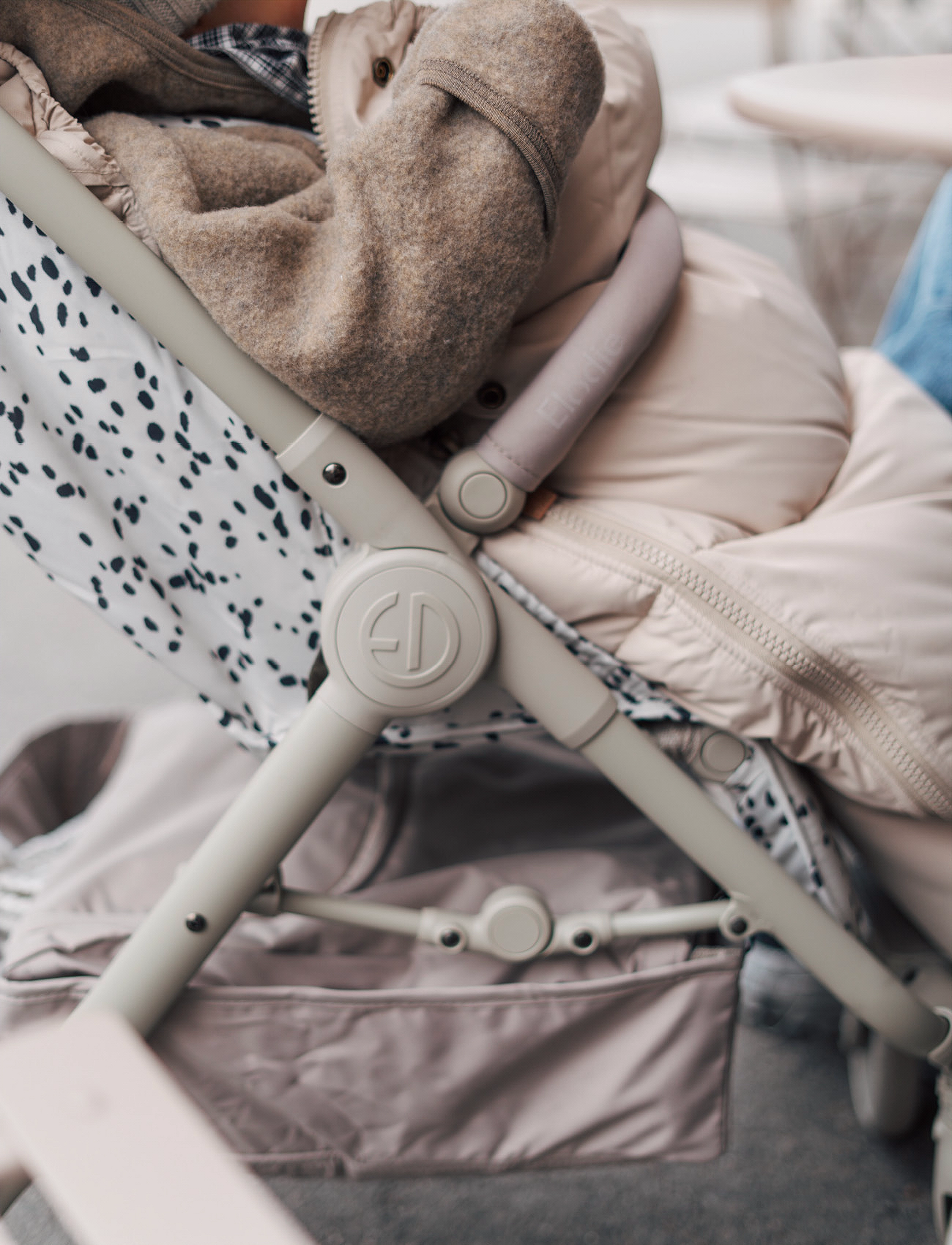 Elodie Details Bumper Bar Moonshell, One Size, Strollers & Accessories, Beige - Stroller Kinder