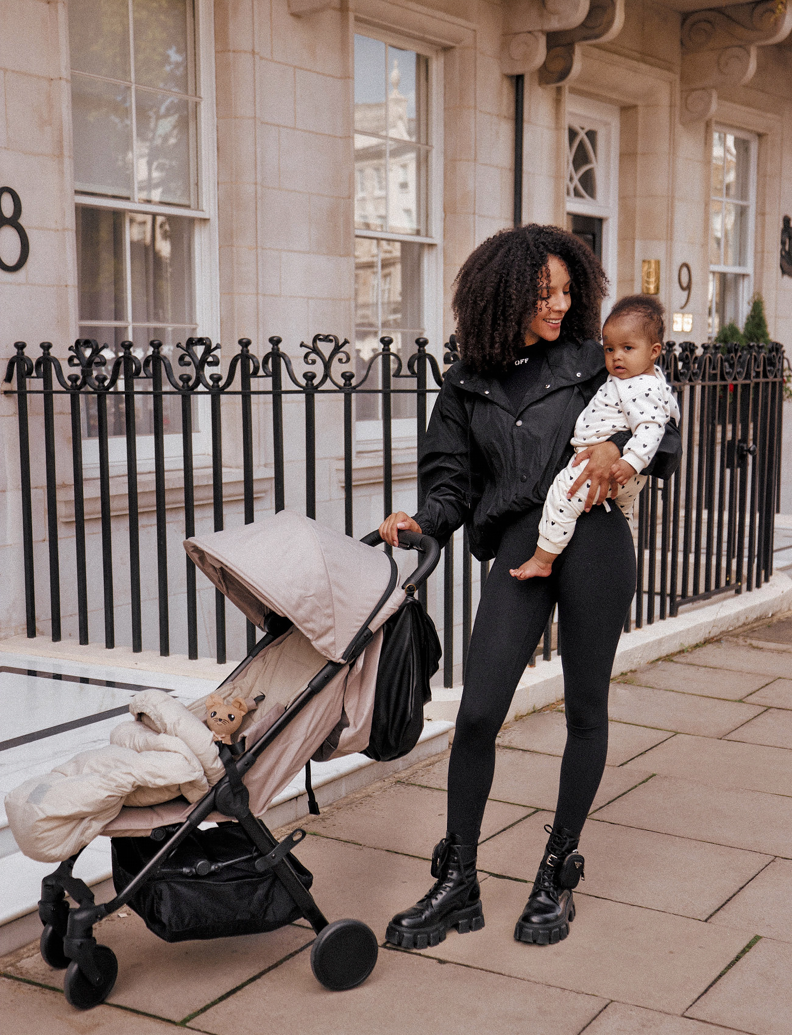 Elodie Details Mondo Stroller Moonshell, One Size, Strollers & Accessories, Creme - Strollers, Kinder