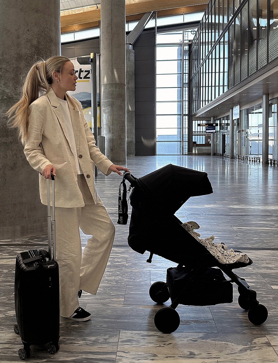 Elodie Details - Elodie MONDO Stroller - Black - barnvagnar & tillbehör - black - 0