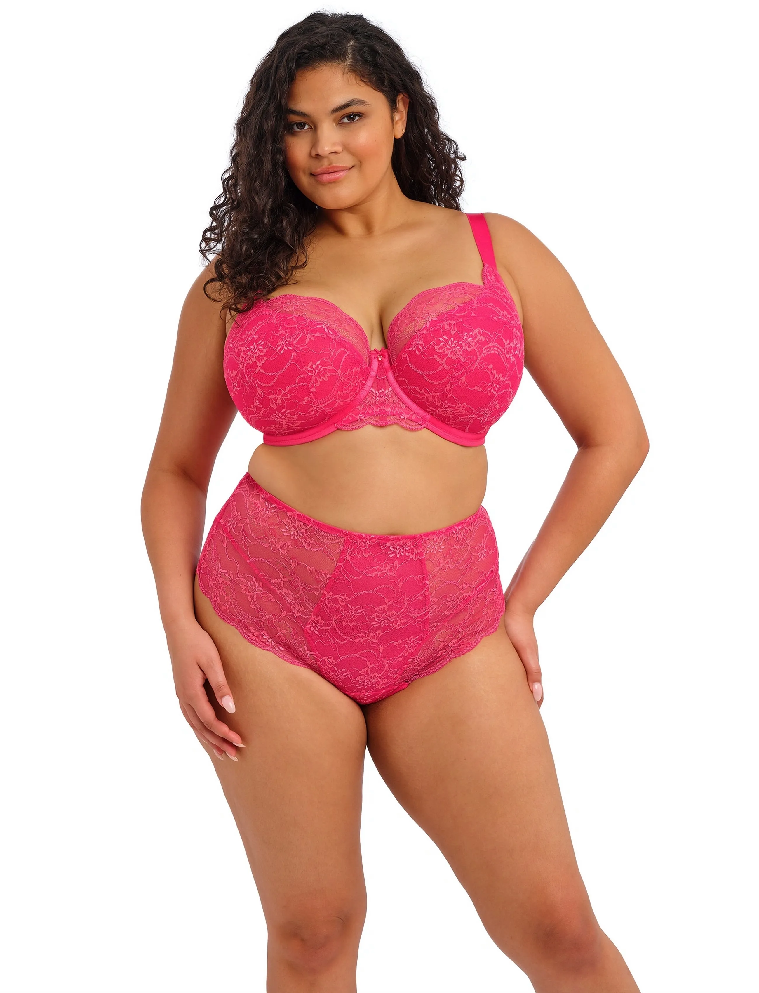 Elomi Darcie, XL XL, Pink, Trusser > Hipster & Boyshorts, Dame