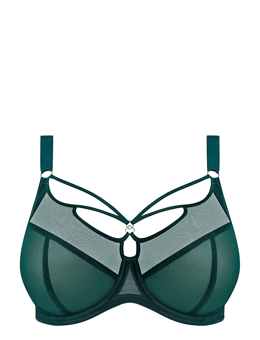 Elomi - SACHI - sügava dekolteega rinnahoidjad - deep emerald - 1