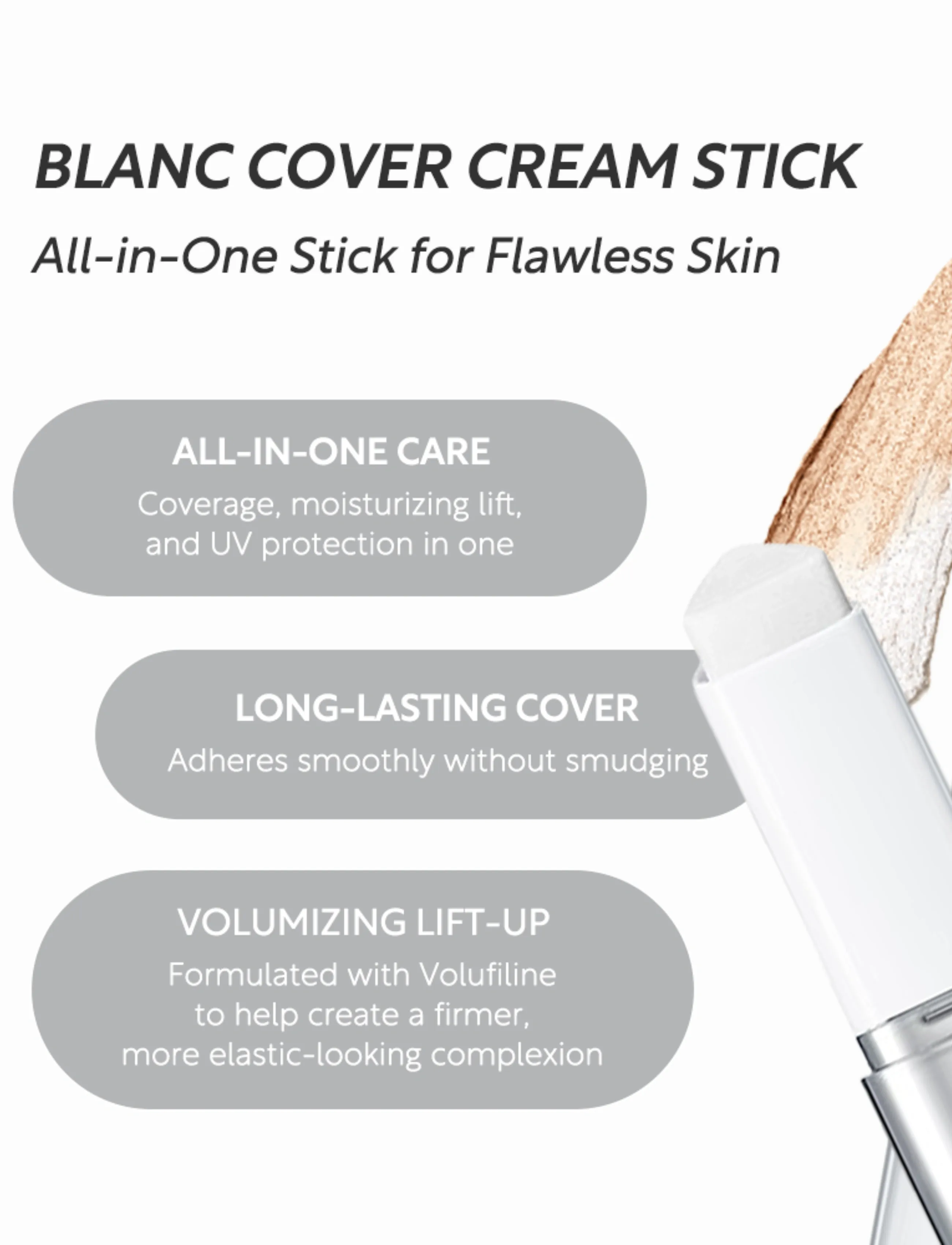 Elroel - Blanc Cover Cream Stick Light - festtøj til outletpriser - light - 2