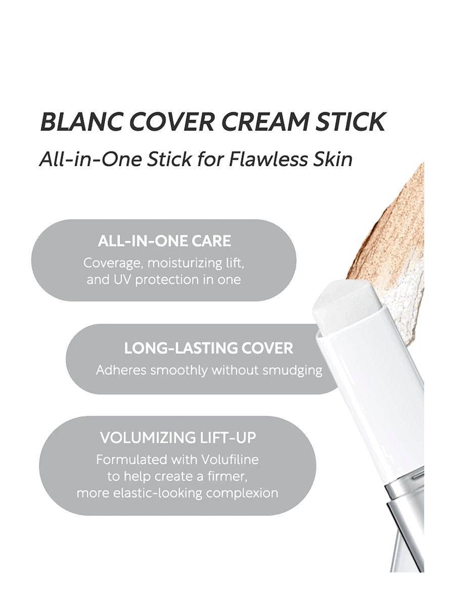Elroel - Blanc Cover Cream Stick Deep - makeup - deep - 1