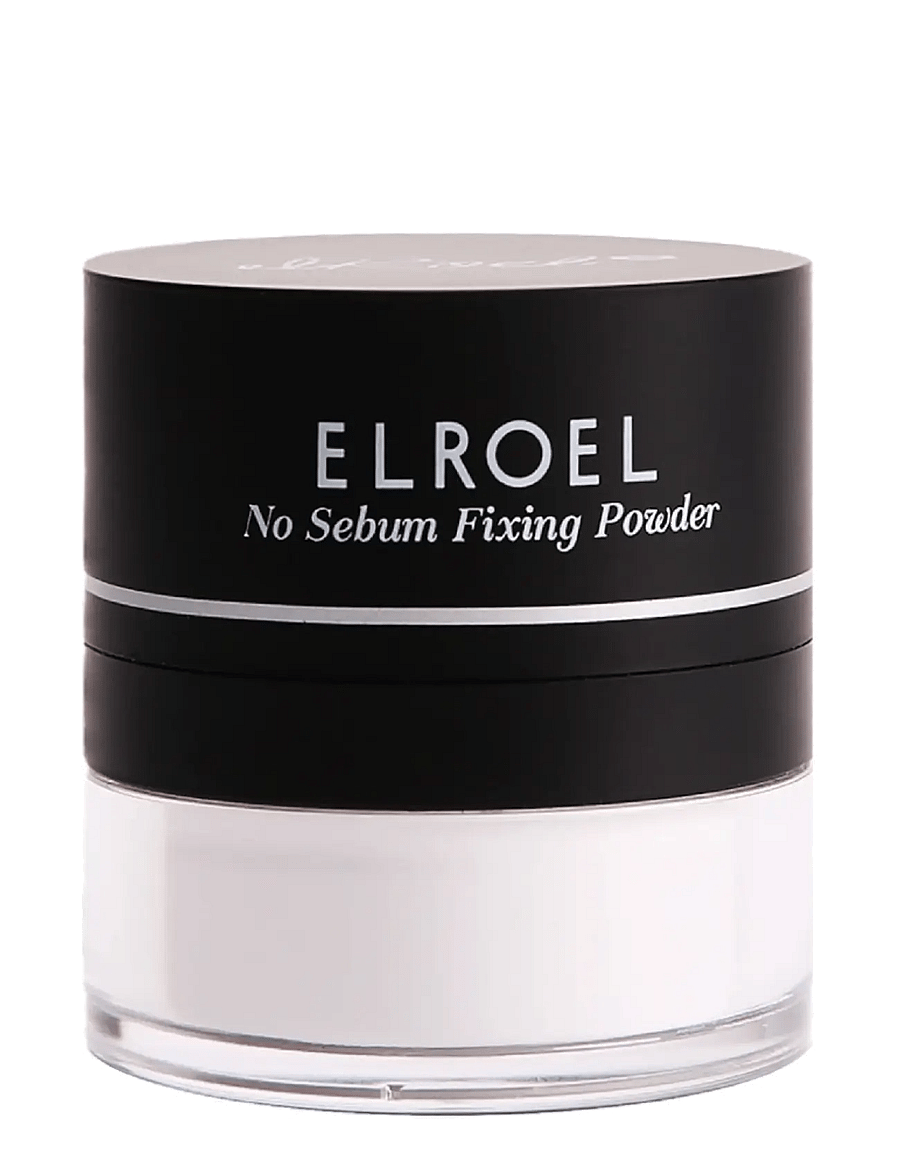 Elroel - No Sebum Fixing Powder - makeup - clear - 1