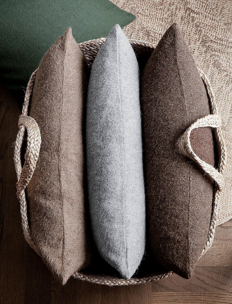 ELVANG - Classic cushion cover - padjakatted - bordeaux - 4