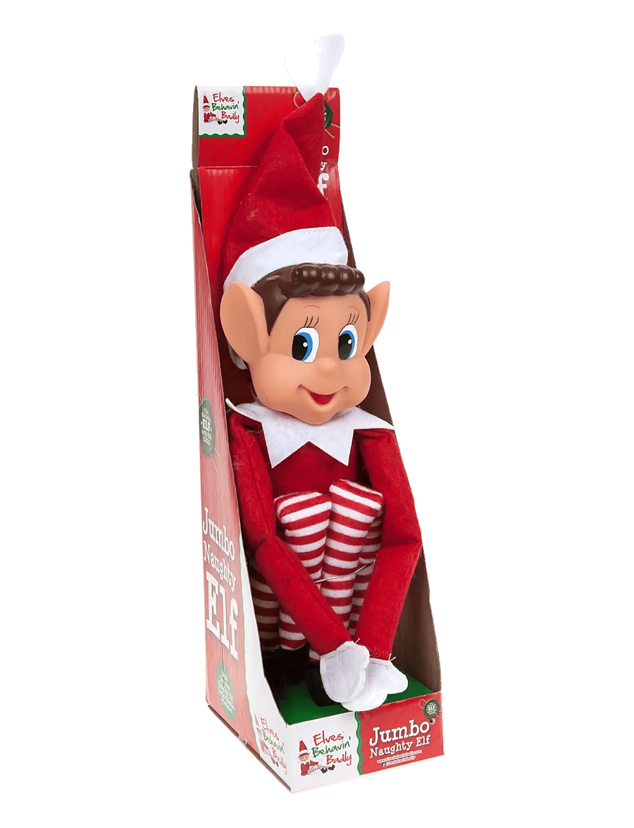 Elves Behavin' Badley - Elfie Elf Boy Doll 66cm - dukker - red - 1