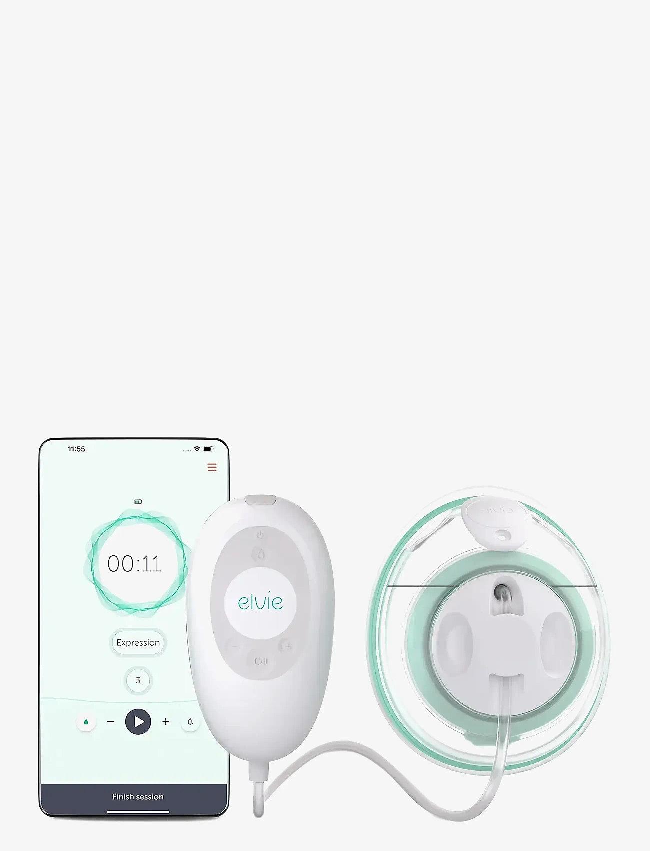 Elvie - Elvie Stride Single - bröstpumpar & tillbehör - white - 1