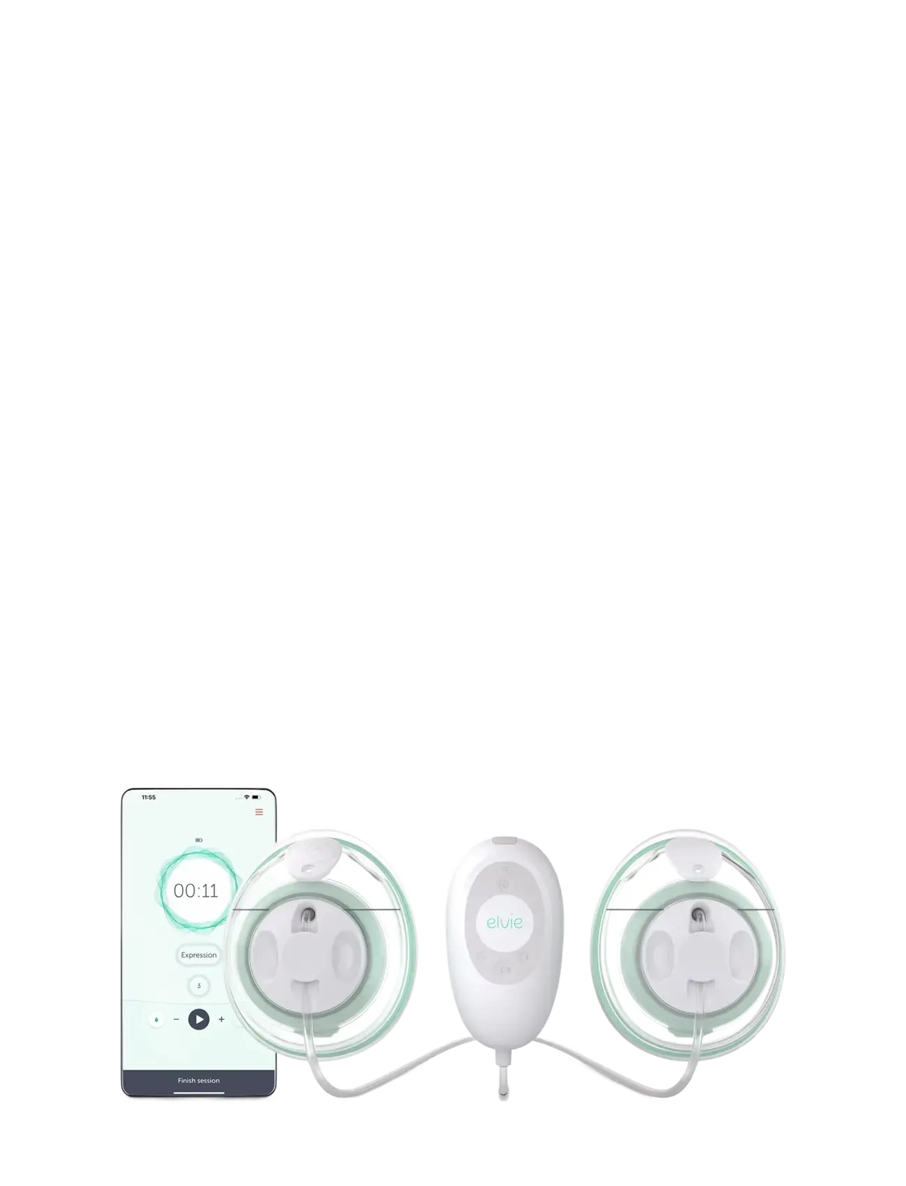 Elvie Elvie Stride Double - Imetystuotteet - WHITE / white
