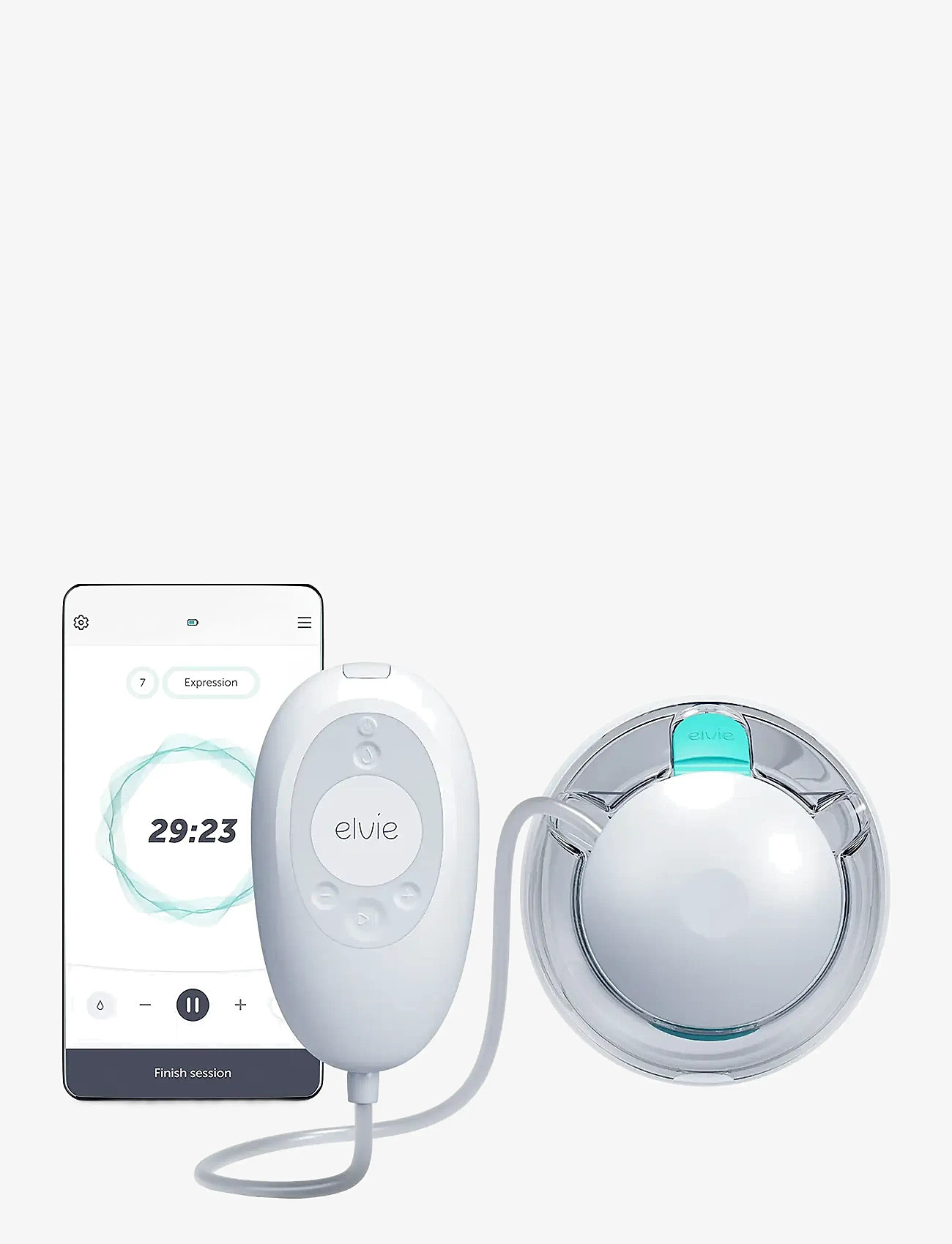 Elvie - Elvie Stride 2 Single - brystpumper og tilbehør - white - 1