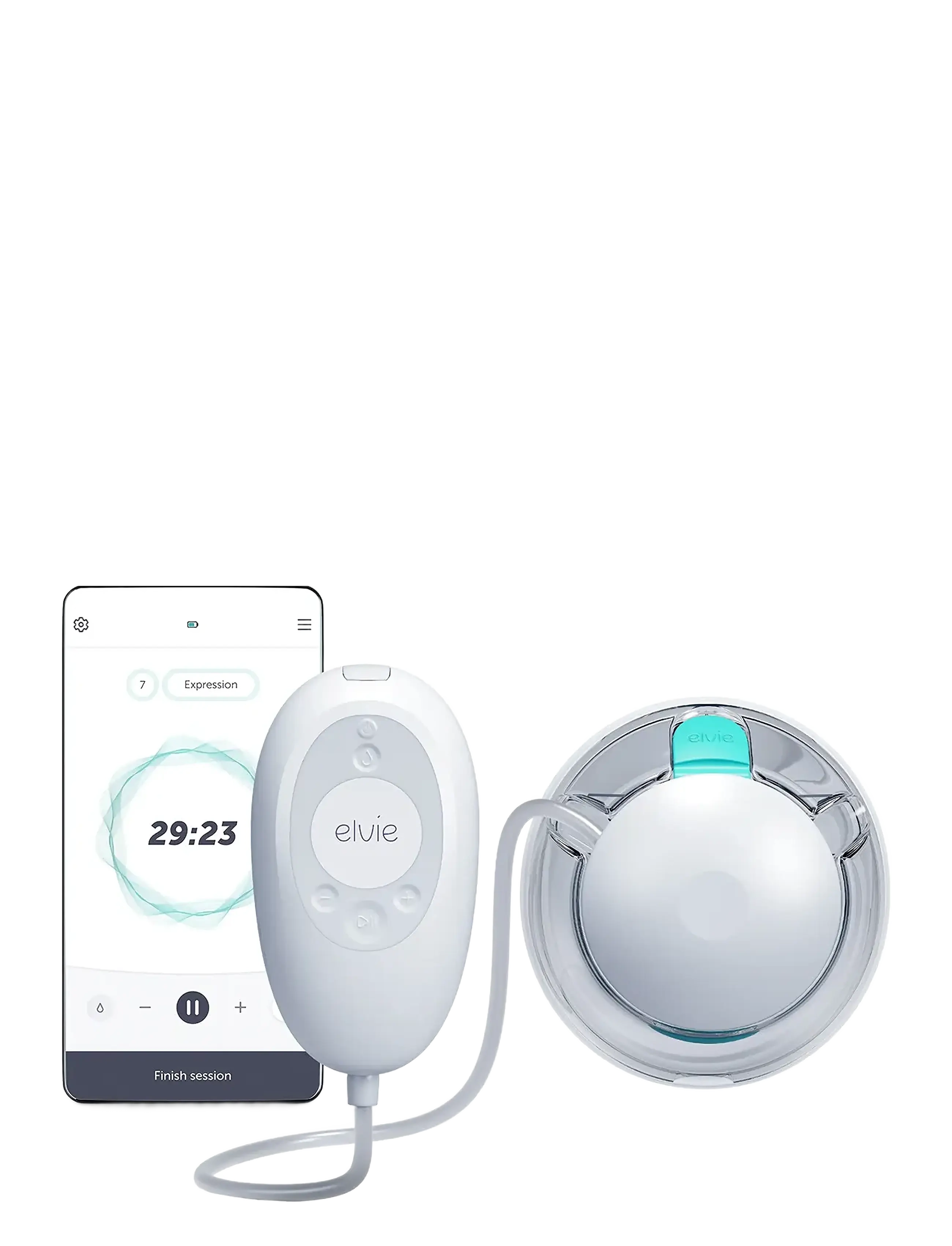 Elvie Elvie Stride 2 Single - Imetystuotteet - WHITE / white