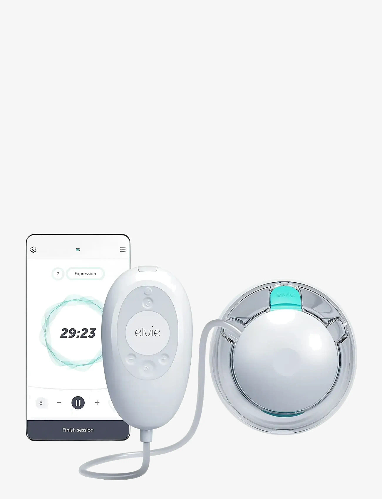 Elvie - Elvie Stride 2 Double - brystpumper og tilbehør - white - 4