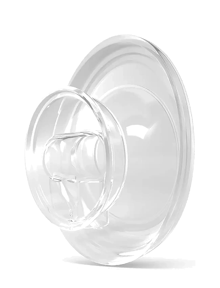 Elvie - Stride Breast Shield (2 pack) - bröstpumpar & tillbehör - white - 1