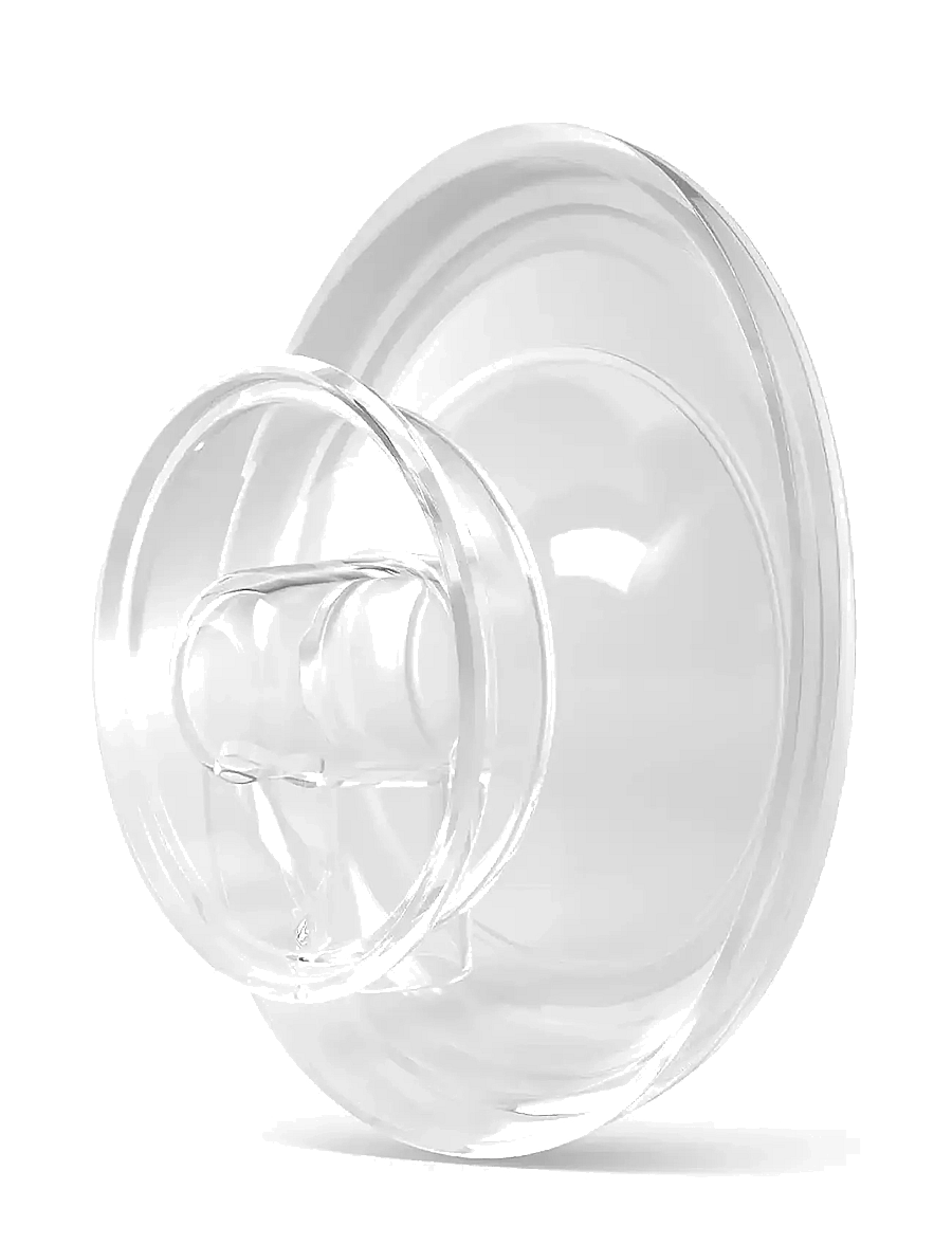Elvie - Stride Breast Shield (2 pack) - bröstpumpar & tillbehör - white - 2