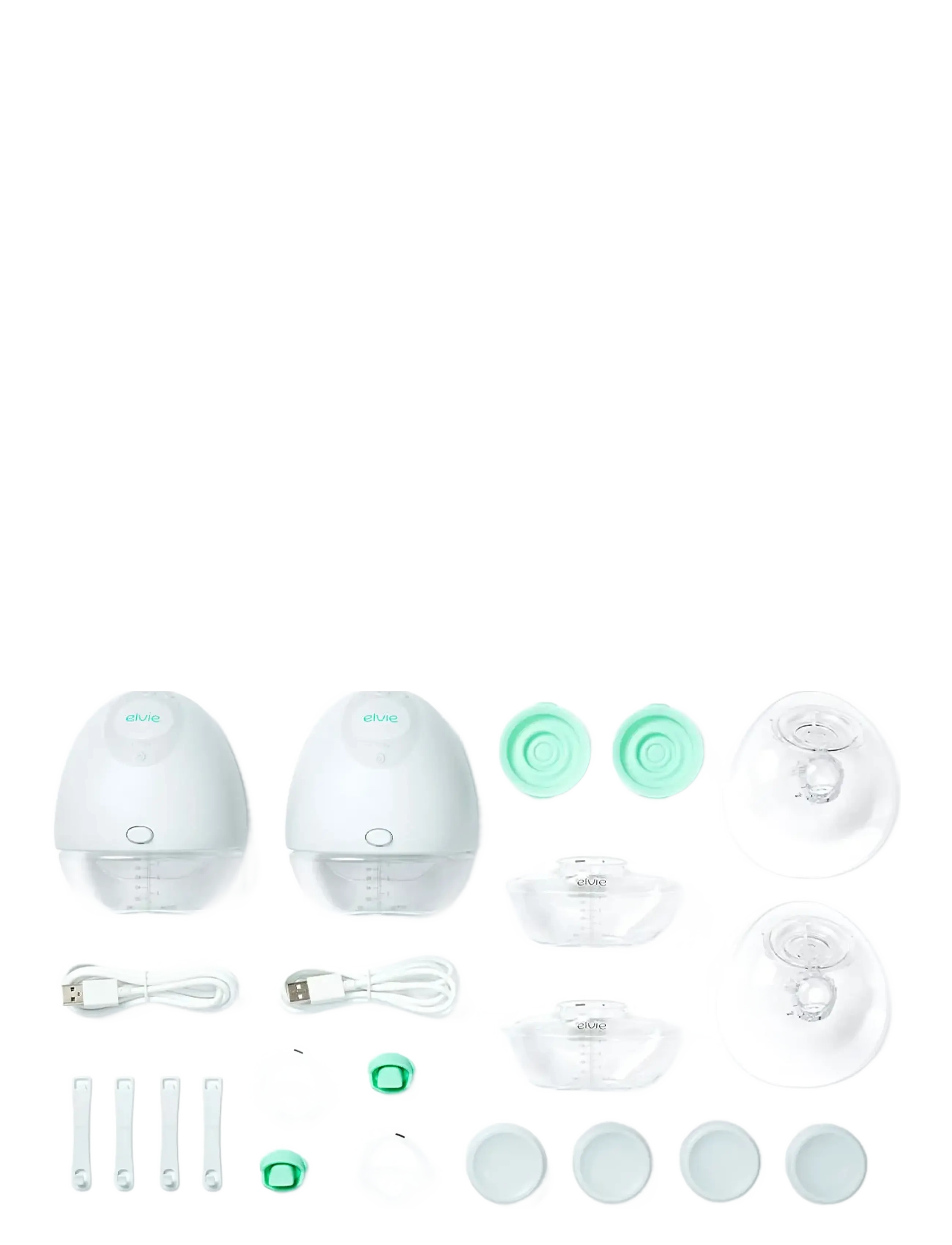 Elvie - Elvie Pump Double - bröstpumpar & tillbehör - white - 3