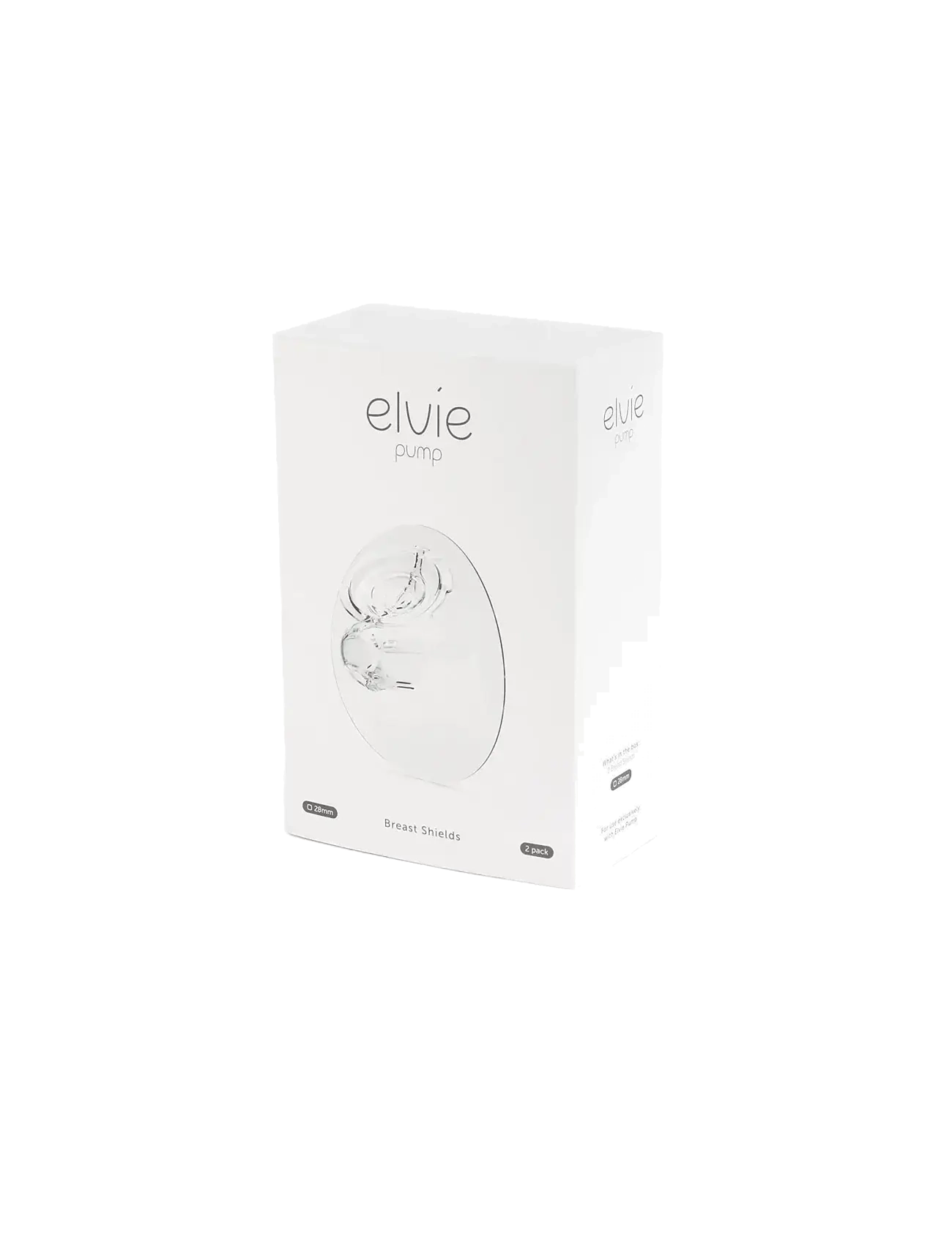 Elvie - Elvie Pump Breast Shield  (2 pack) - brystpumper og tilbehør - white - 2