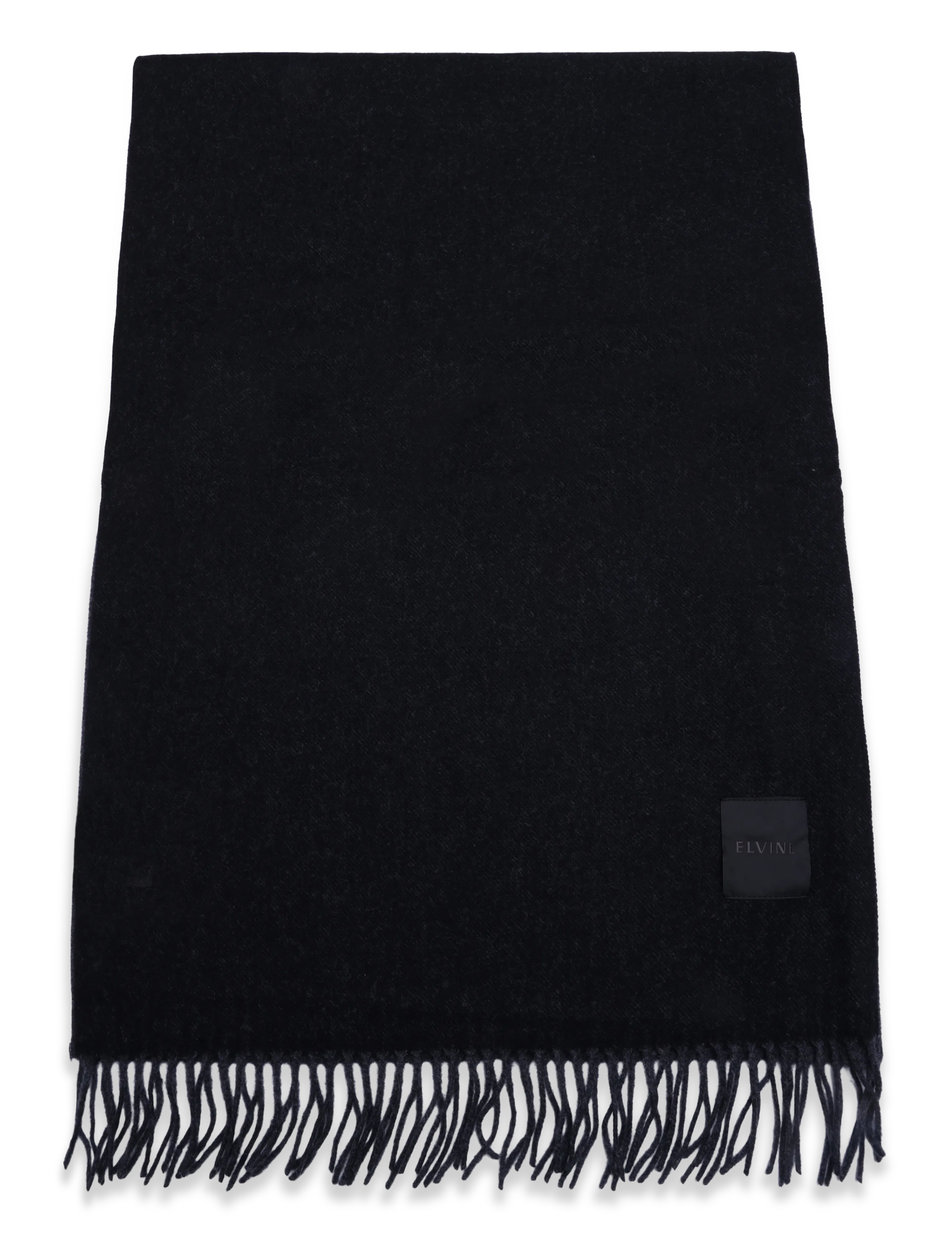 ELVINE Woven Scarf, Damen, Winter Scarves, Schwarz, Gr: One Size