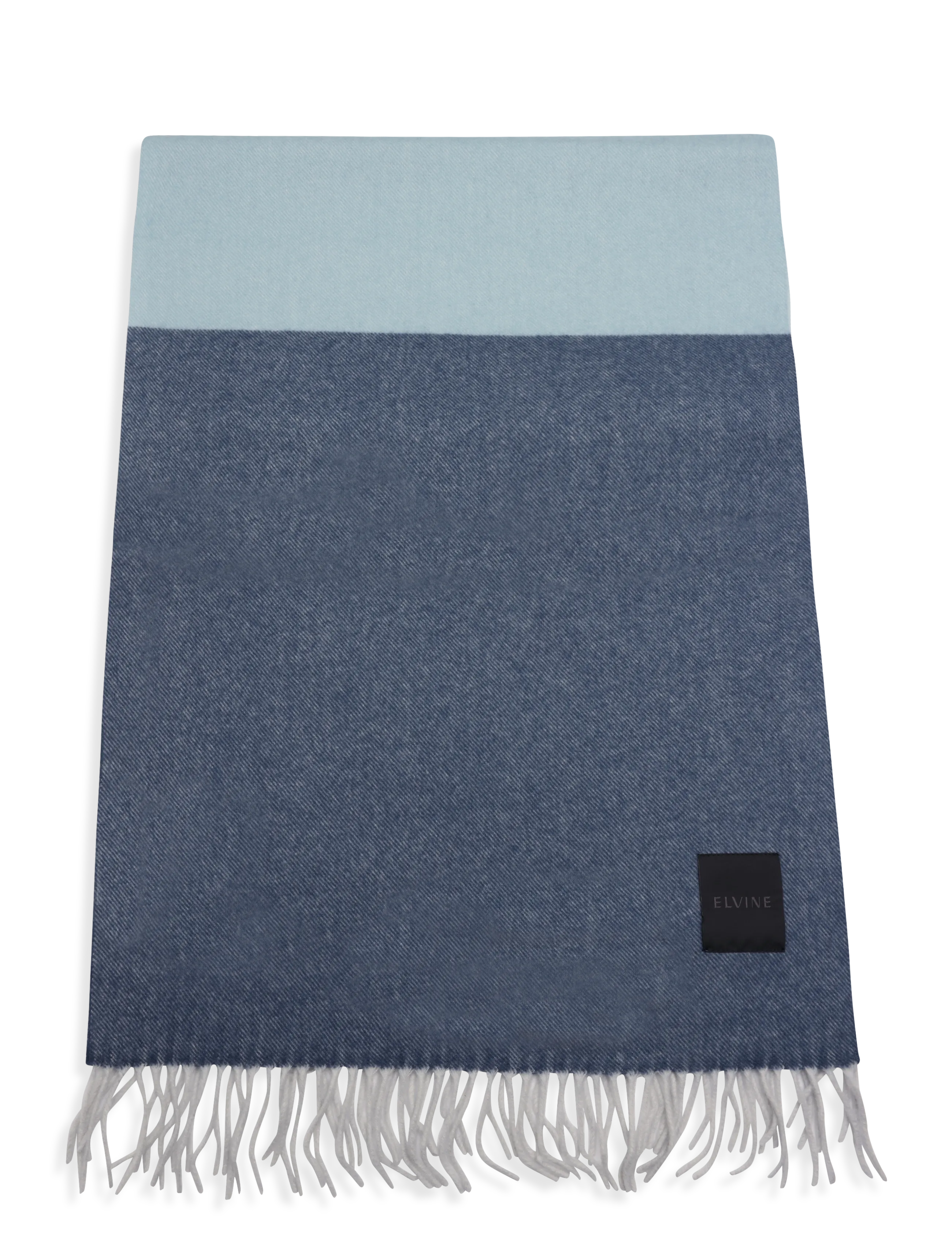 ELVINE Woven Scarf, Damen, Winter Scarves, Blau, Gr: One Size
