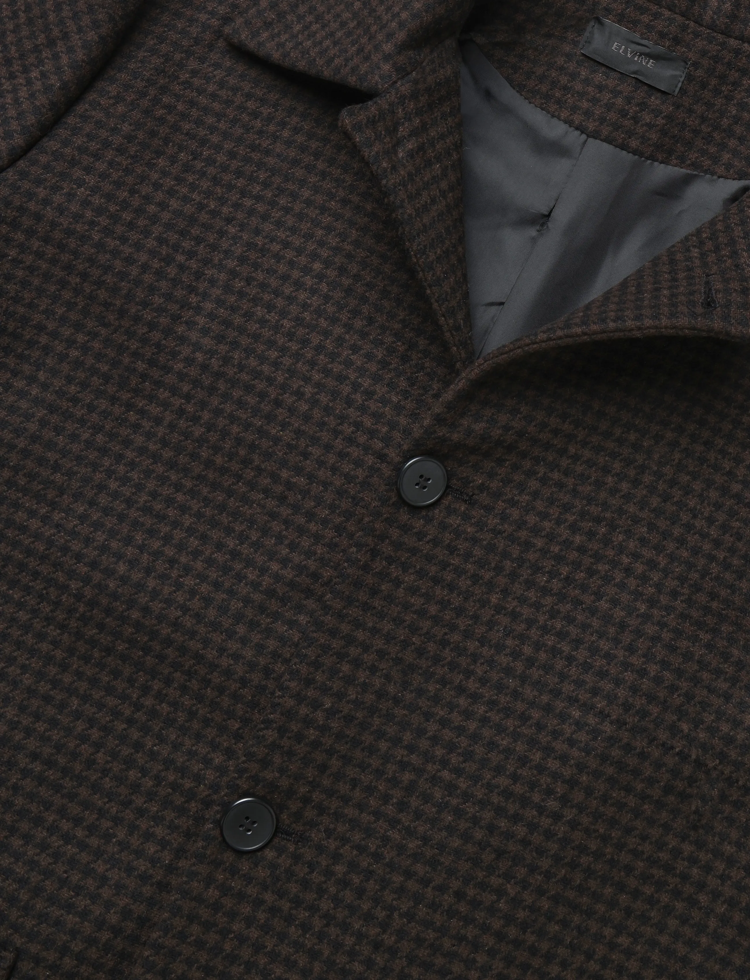 ELVINE - Albert - winterjacken - brown dogtooth - 3