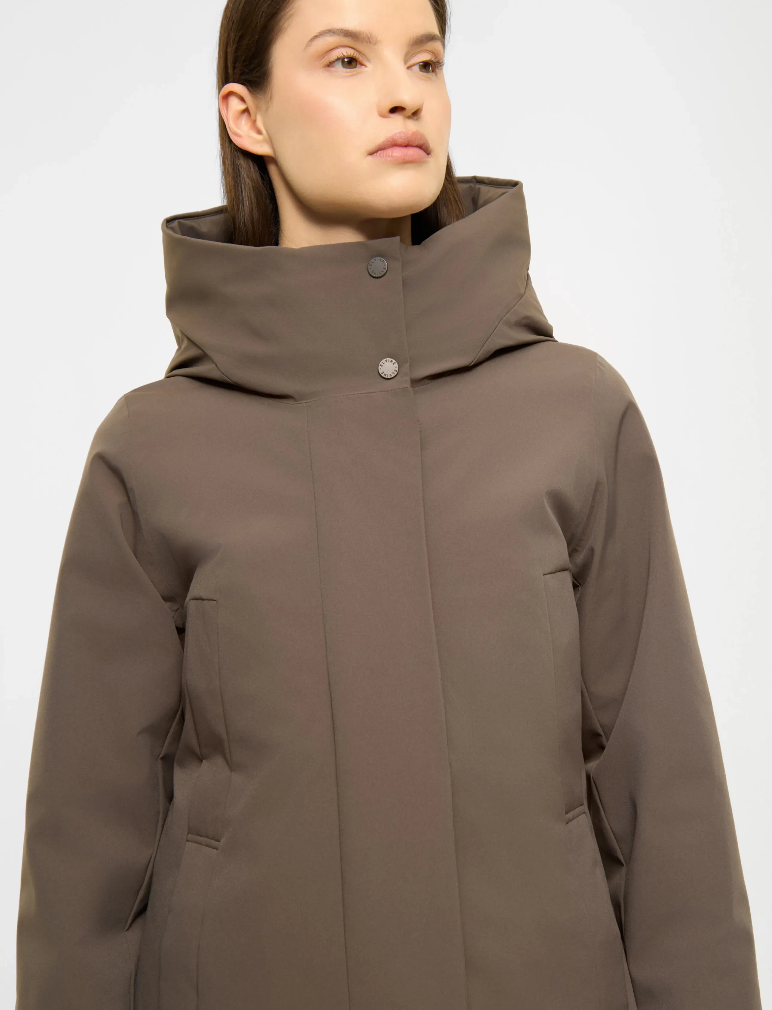 ELVINE - Eline - winterjacken - dusk olive - 3