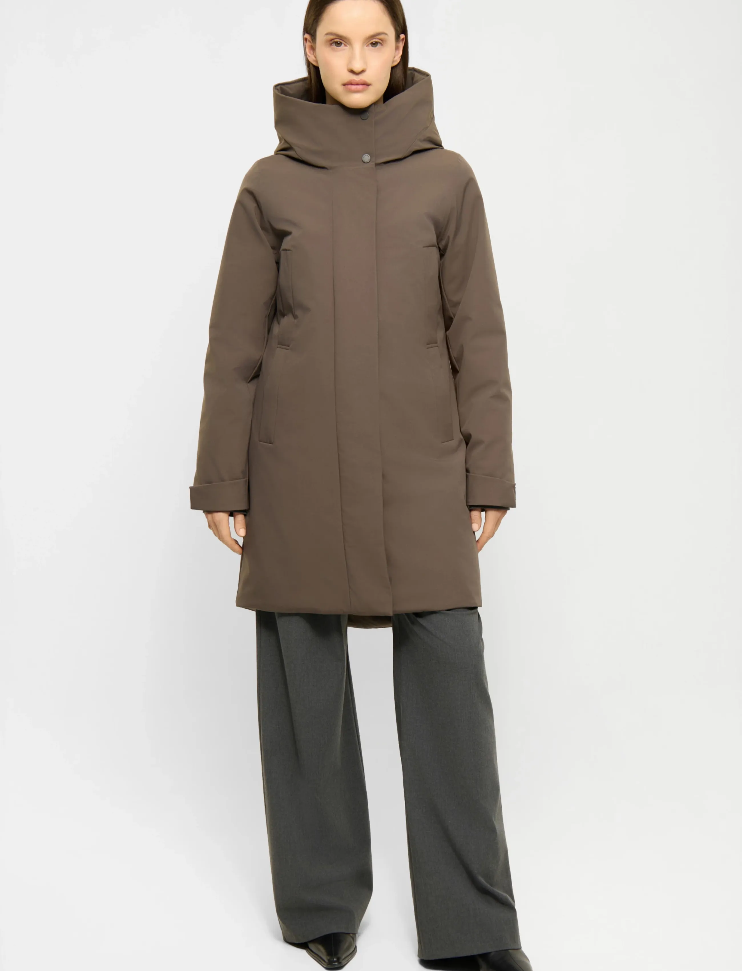 ELVINE - Eline - winterjacken - dusk olive - 4